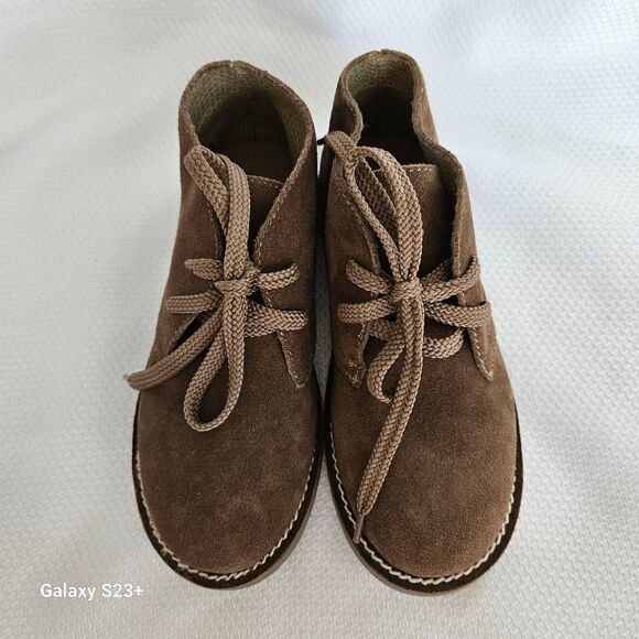 Crewcuts Kids Calvert Boots Size 13 in Brown - Picture 2 of 7